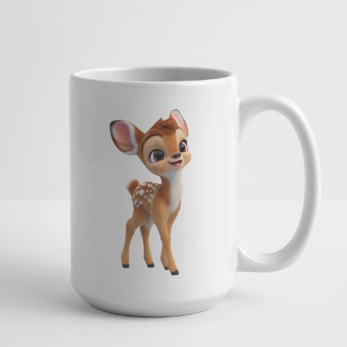 Sweet 3D Baby Deer with Big Eyes - Coffee/Tea Mug 15 oz