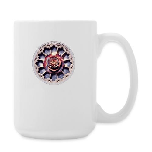 Easter Rose Resurrection T Shirt, Spring Gift - Coffee/Tea Mug 15 oz
