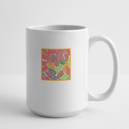 Chic Leaves Artistic Spectrum - Coffee/Tea Mug 15 oz