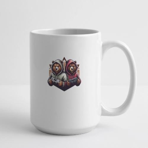 2 grizzlies gamer bears - Coffee/Tea Mug 15 oz