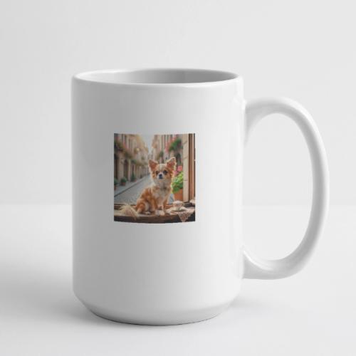 Morning coffee Chihuahua - Coffee/Tea Mug 15 oz