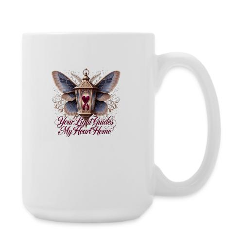 Your Light Guides My Heart HomeGifts T-Shirt - Coffee/Tea Mug 15 oz