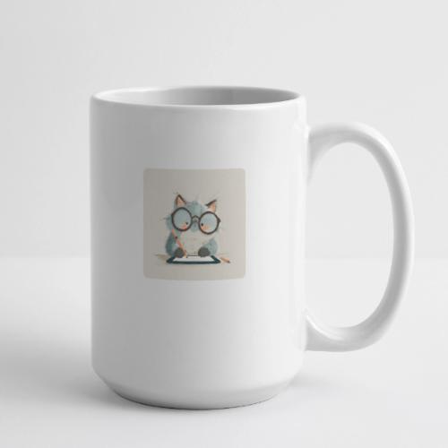 Creative Cat Digital Artist Illustration - Coffee/Tea Mug 15 oz