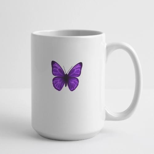 Neon Purple Butterfly - Coffee/Tea Mug 15 oz