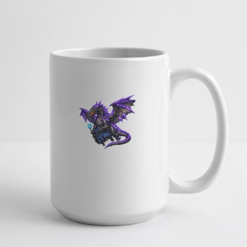 Neon Dragon and Battle Mage - Coffee/Tea Mug 15 oz