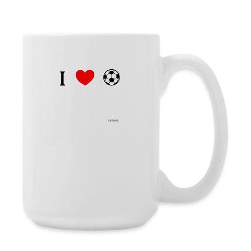 I heart soccer - Women - Coffee/Tea Mug 15 oz