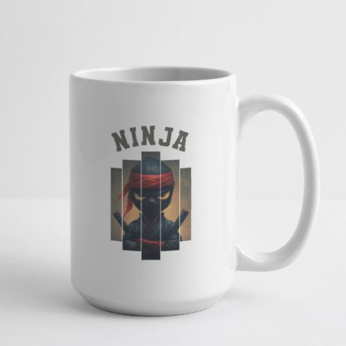Cartoon Ninja Vibes - Coffee/Tea Mug 15 oz