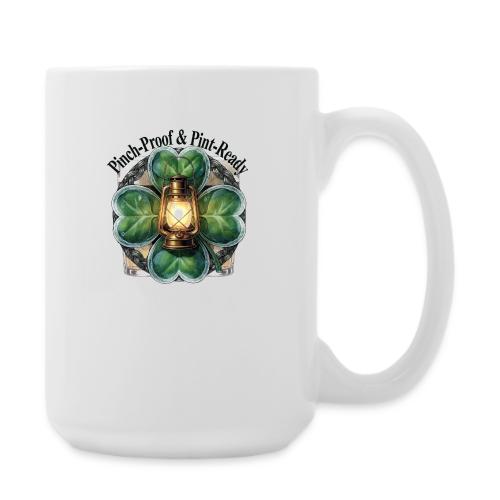 Pinch-Proof Lantern Clover T-Shirt - Coffee/Tea Mug 15 oz