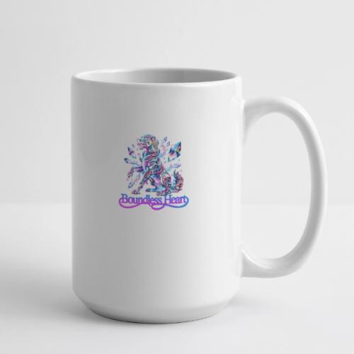 Boundless Heart Neon Galaxy Dog Shirt - Coffee/Tea Mug 15 oz