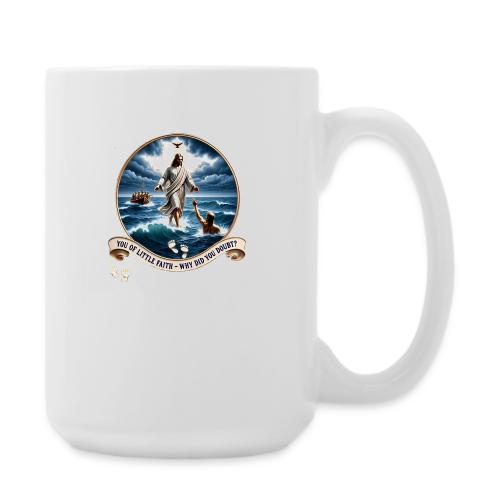 Walking On Water Faith T Shirt, Christian Miracle - Coffee/Tea Mug 15 oz
