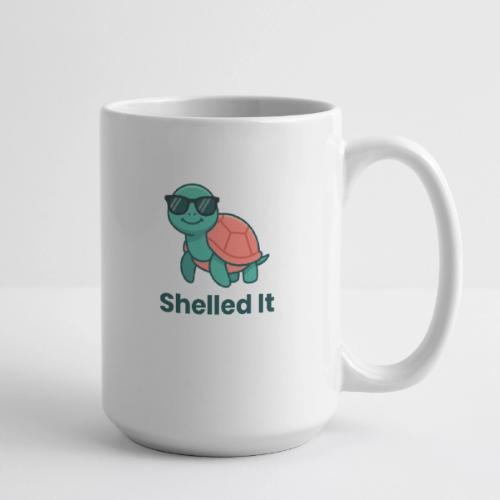 Funny Turtle Sunglasses Shelled It Cute Gift - Coffee/Tea Mug 15 oz