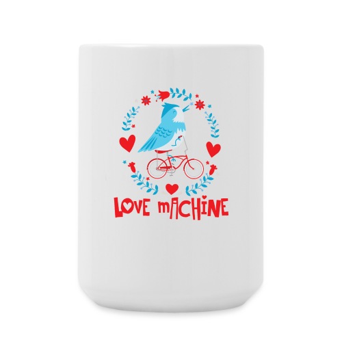 Cute Love Machine Bird - Coffee/Tea Mug 15 oz