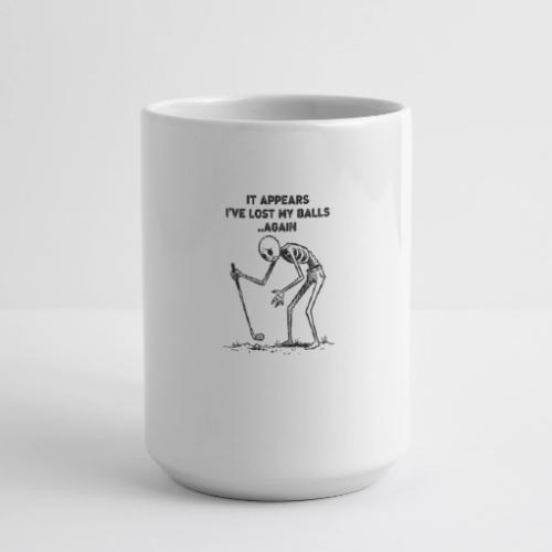 Unisex Golf Skeleton T-Shirt Funny Lost My Balls - Coffee/Tea Mug 15 oz
