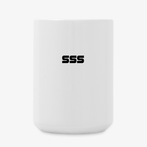 Simple SSS Design - Coffee/Tea Mug 15 oz