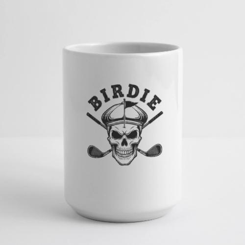 BIRDIE Skull - Golf Player Gift Tee Edgy Skeleton - Coffee/Tea Mug 15 oz