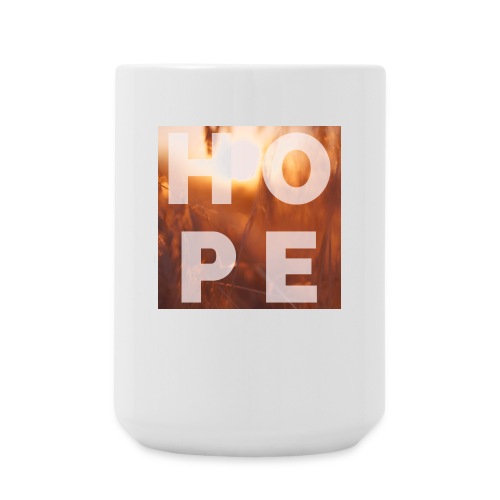 HOPE block - Coffee/Tea Mug 15 oz