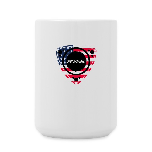 Rx8 American Flag Rotor - Coffee/Tea Mug 15 oz
