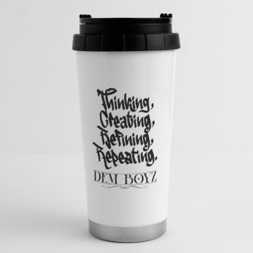Thinking, Creating, Refining, Repeating - 16 oz Travel Mug