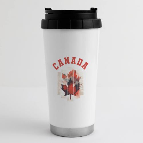 Heart of Canada Art - 16 oz Travel Mug