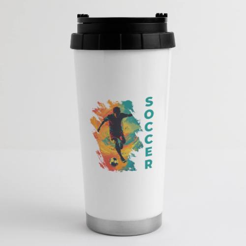 Soccer Hero Mode - 16 oz Travel Mug