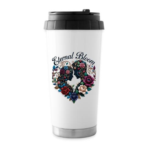 Eternal Bloom Embrace T-Shirt - 16 oz Travel Mug