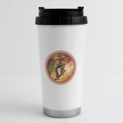 Skateboarding Mode On - 16 oz Travel Mug