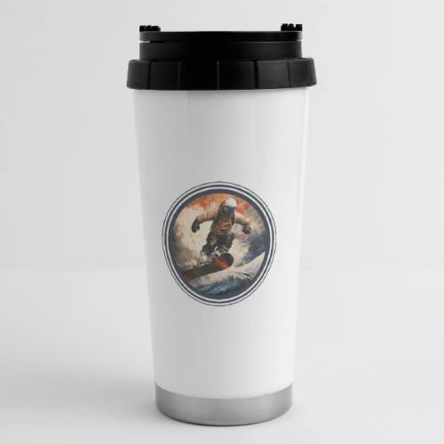 Snowboarding Elevation - 16 oz Travel Mug