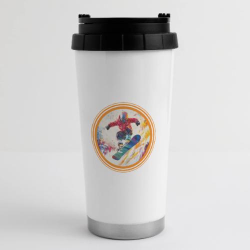 Snowboarding Horizon - 16 oz Travel Mug