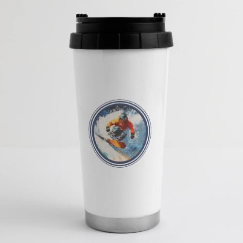 Snowboarding Rebel - 16 oz Travel Mug