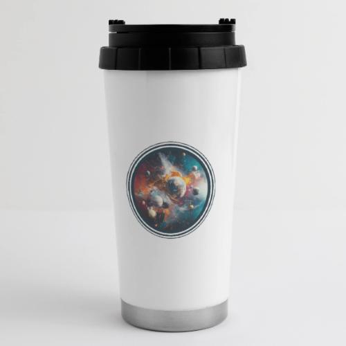 Planets in Acrylic Dreams - 16 oz Travel Mug