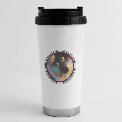 Planets in the Abstract - 16 oz Travel Mug