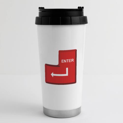 Just Press Enter - 16 oz Travel Mug