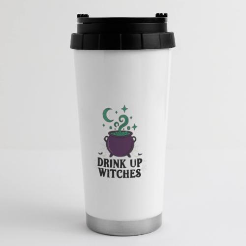 Drink Up Witches t-shirt - 16 oz Travel Mug