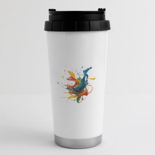 Chromatic Flow - 16 oz Travel Mug