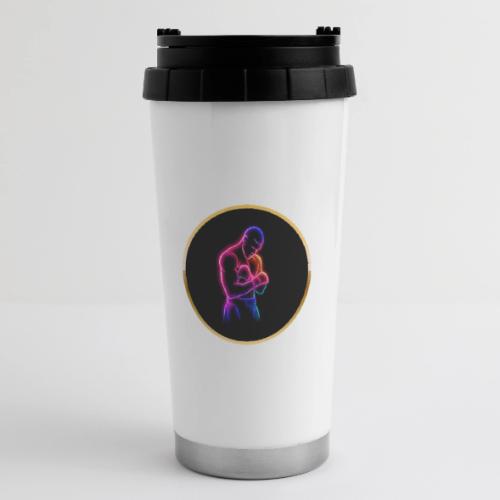 Boxing: Neon Power Guard - 16 oz Travel Mug