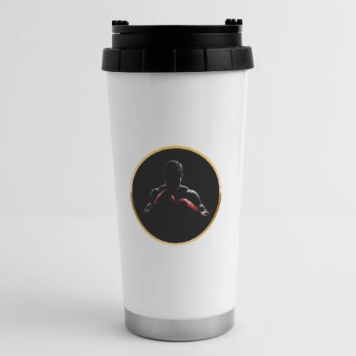 Boxing: Crimson Gloves Fighter - 16 oz Travel Mug