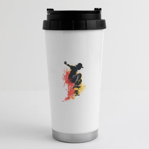 Skateboarding: Splash of Motion - 16 oz Travel Mug