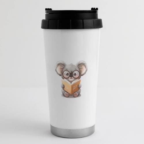 Gamer Koala Reading Strategy Book - 16 oz Travel Mug