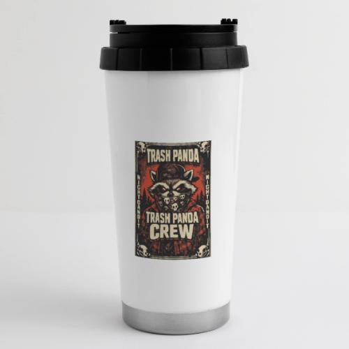 Midnight Forager Raccoon Mushroom Hunter - 16 oz Travel Mug