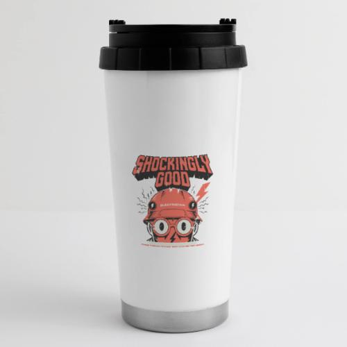 Funny Shockingly Good Electrician - 16 oz Travel Mug