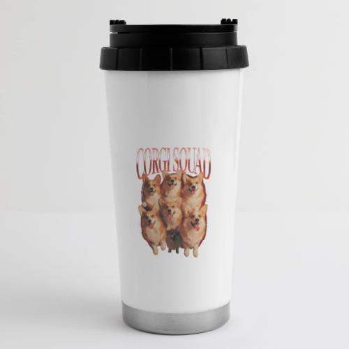 Corgi Squad Funny Dog Lover Vintage Shirt - 16 oz Travel Mug