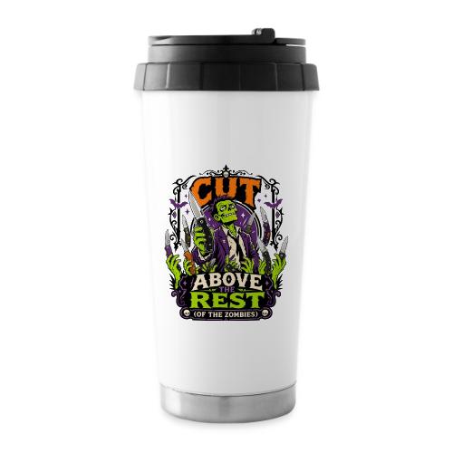 Cut Above The Rest Zombie Pocket Knife Halloween - 16 oz Travel Mug