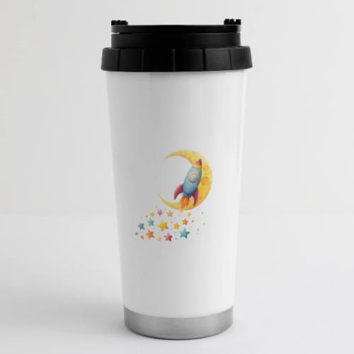Rocket Trail of Stars - 16 oz Travel Mug
