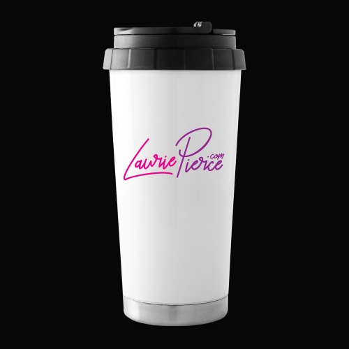 LauriePierce.com Logo - Travel Mug
