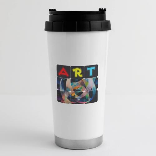 Art of Stripes and Shades - 16 oz Travel Mug