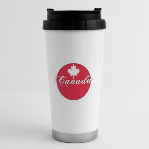 Canada in red and white - 16 oz Travel Mug