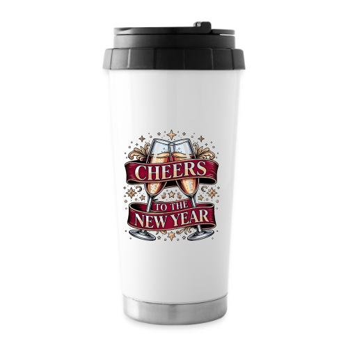 New Year's Champagne T-Shirt - 16 oz Travel Mug