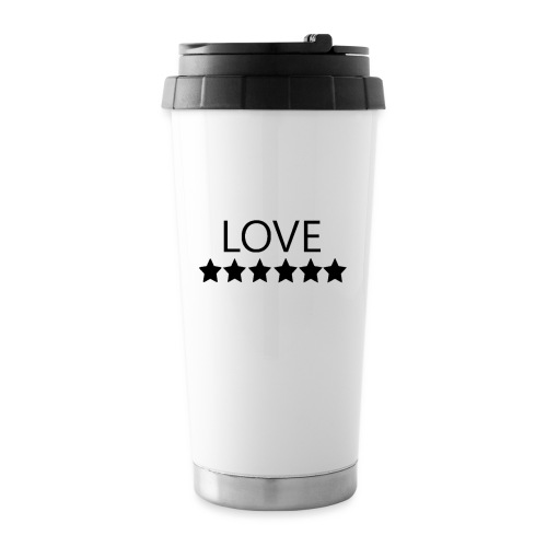 LOVE (Black font) - Travel Mug