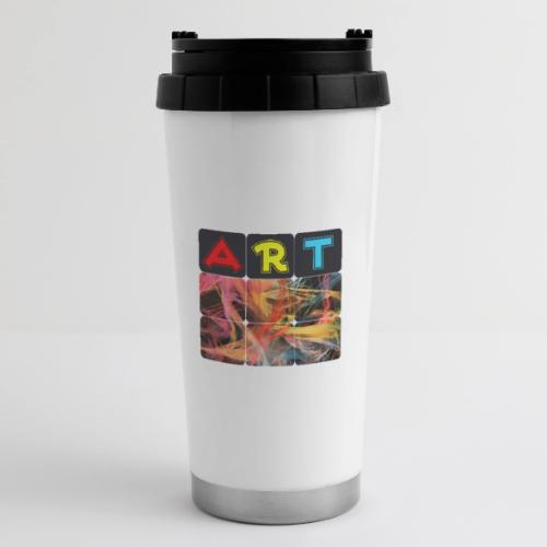 Chaotic Threads of Art - 16 oz Travel Mug