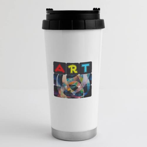 Art of Stripes and Shades - 16 oz Travel Mug